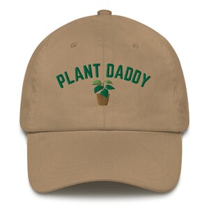 Plant Daddy Dad Hat, Houseplant Gift, Plant Lover Gift, Crazy Plant Lady, Indoor Plant Lover, Mens Gardening Hat, Plant Parent