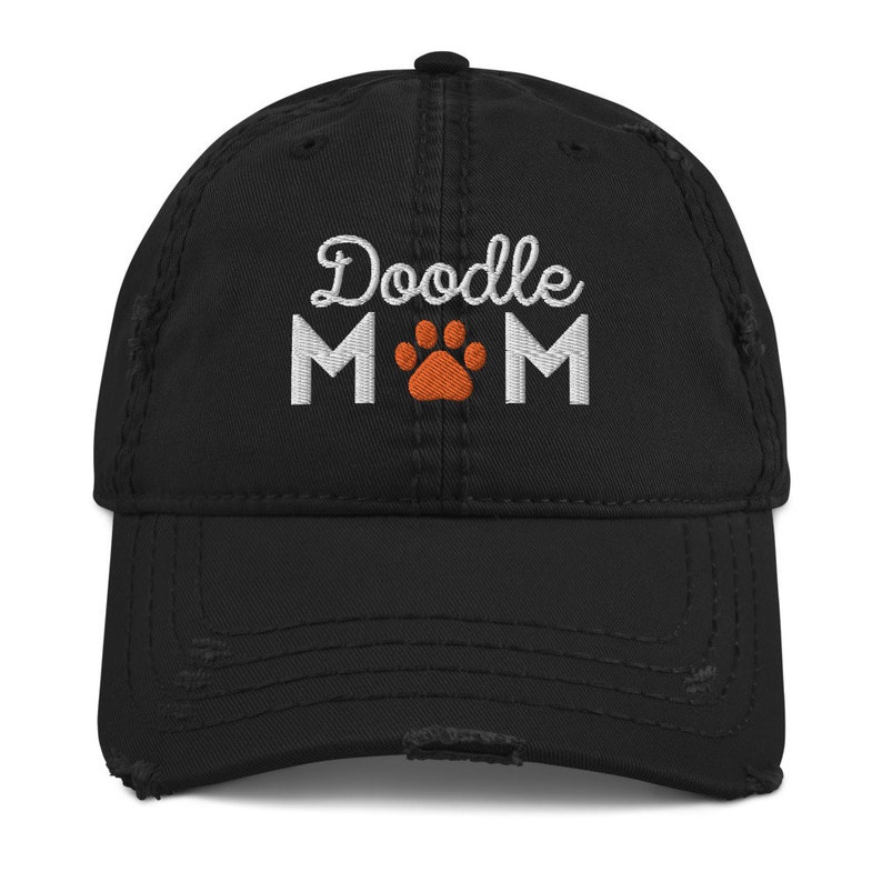 Golden Doodle Mama Distressed Dad Hat Doodle Mom Cap Doodle Etsy