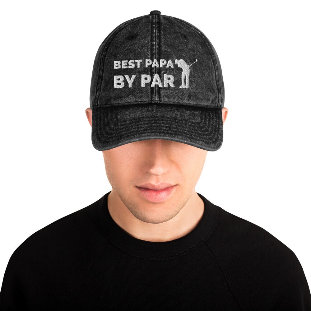 Best Papa by Par Golf Hat Great Grandpa 
