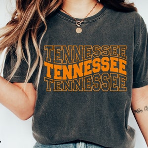Tennessee Comfort Colors Shirt, Tennessee Vacation Gift For Men & Women, Tennessee T-shirt, College Game Day Sweatshirt, TN State Home Tee