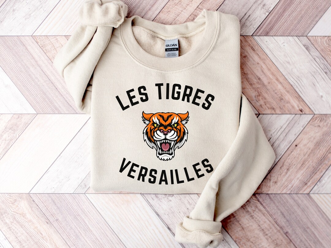 Les Tigres Versailles Sweatshirt Les Tigres Versailles Trendy - Etsy