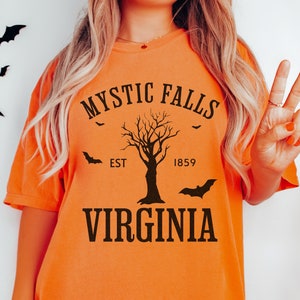 Mystic Falls Virginia PNG Files For Sublimation Vampire Fan Gift Salvatore PNG Stefan png Design Damon Virginia PNG Digital Download