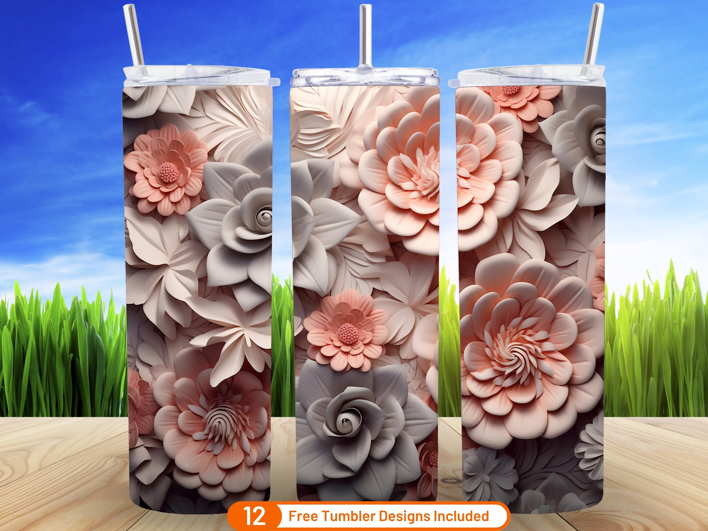 How to Make 3D Flower Sublimation Earrings - 3D Floral Sublimation Jewelry  