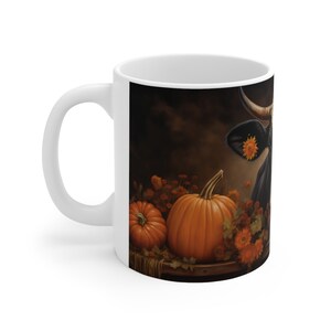 Halloween Tassen-Set – Wicked Witch & Handsome Devil, Je 500 Ml | Gruselig Lustig, Mikrowellen- & Spülmaschinenfest