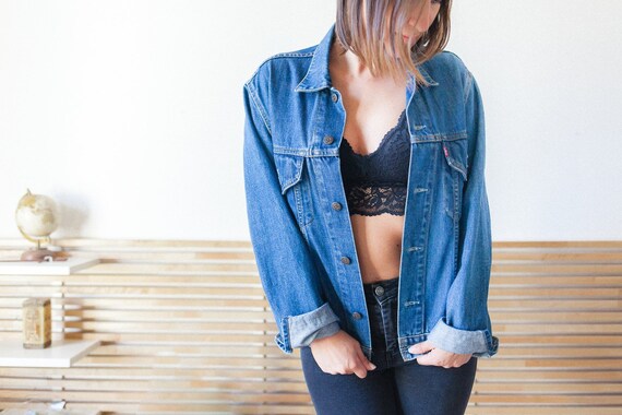 Chaqueta vaquera de LEVI STRAUSS \u0026 Co auténtico. | Etsy