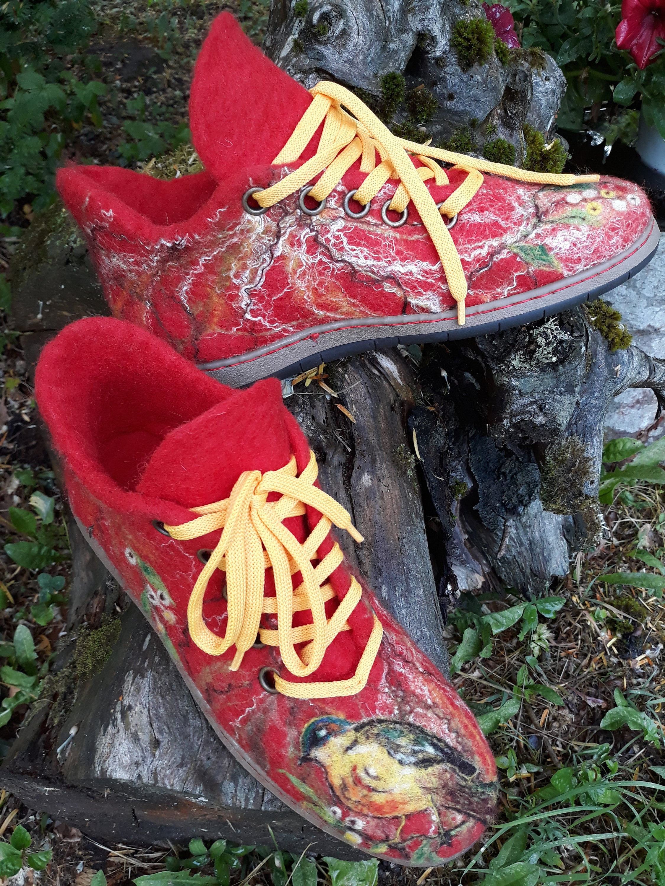 Felted shoes best sale