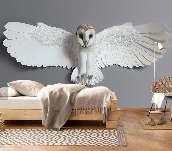 Wall Mural Owl Wallpaper Mural Wallpaper For Bedroom Removable Wallpaper Mural For Bedroom Wall Decor Home Decor