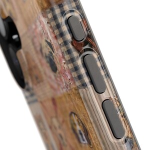 Boho Dog Lover Faux Patchwork Magnetic Impact-Resistant iPhone and Samsung S26 Series Case zdjęcie 14