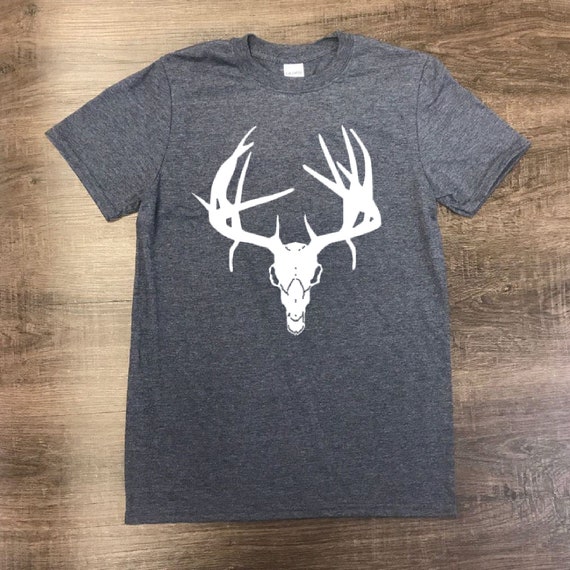 deer skull t shirt