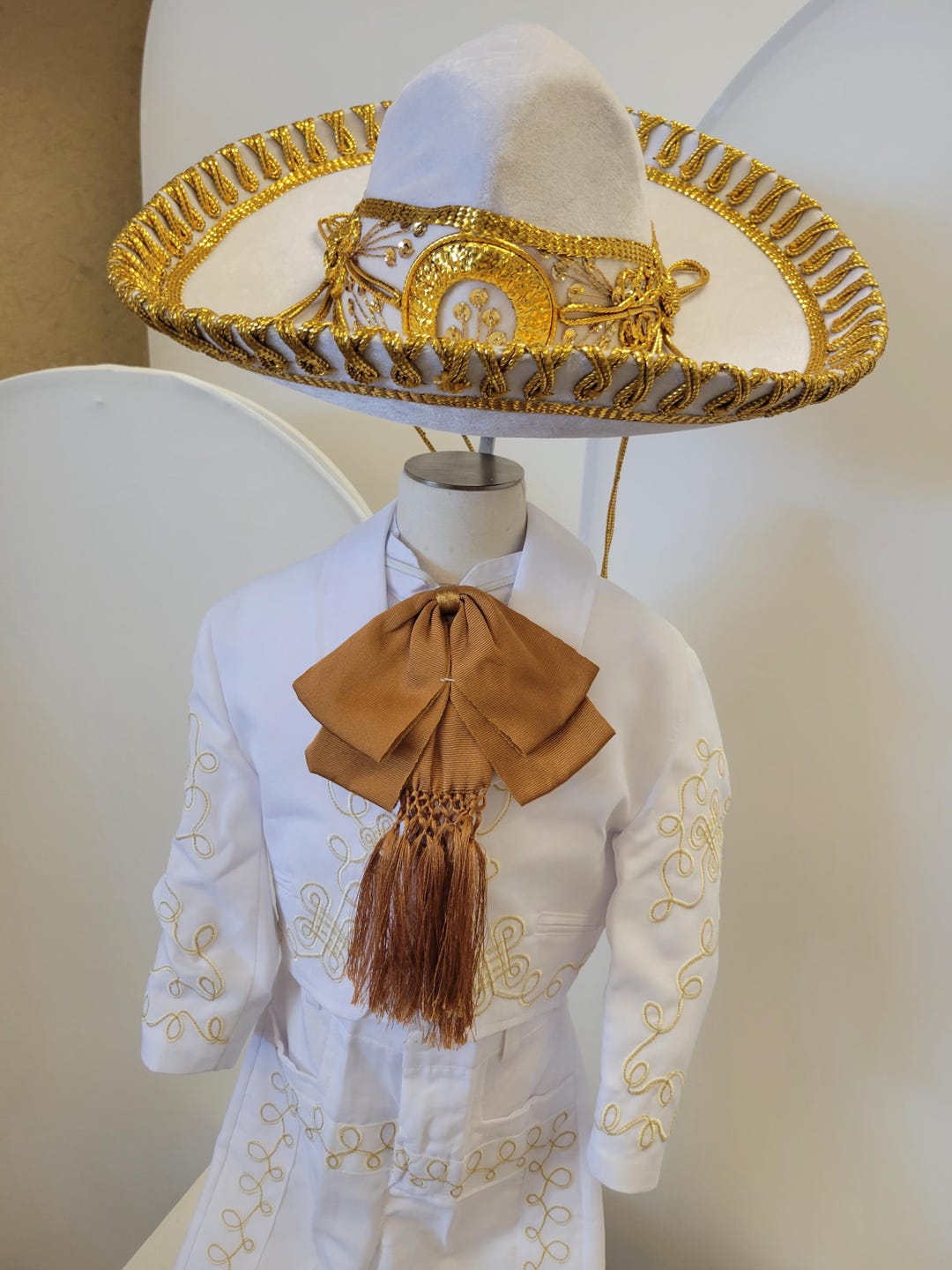 Hat Trajes De Charro Para Primera Comunion Boys White Charro