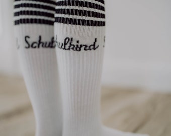 Socken Einschulung Junge, Geschenk Einschulung, Einschulung Junge, Schulkind-Socke, Schultüte Junge, Accessoire Einschulung Junge