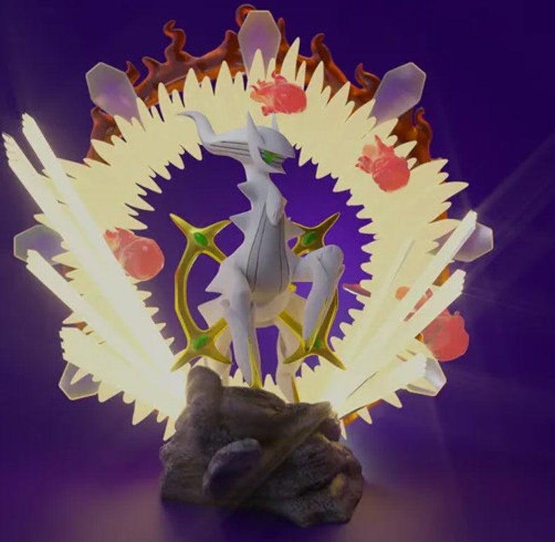 Legends Arceus Statue God Pokemon 3D Printed Multiple Sizes Etsy