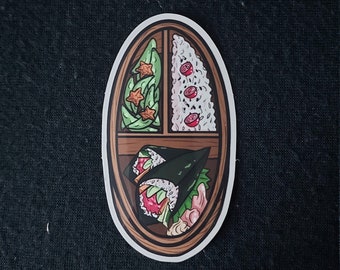 Bento cute sushi Japanese lunch sticker