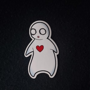 Cute Lil' Ghost Guy Sticker