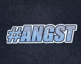 AO3 fanfiction tags #ANGST sticker