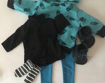18 inch doll clothes for American Girl and Our Generation and similar doll