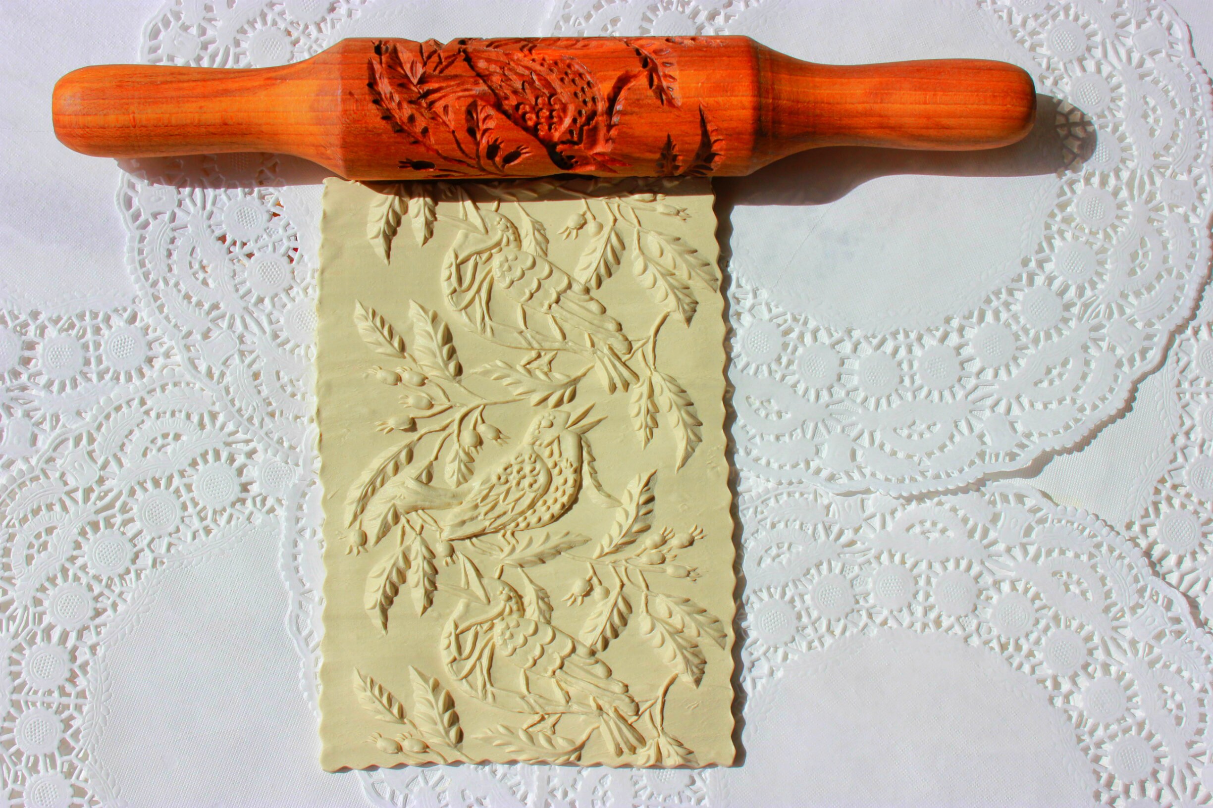 Rolling Pin Cookie Cutter rolling Pin Patterned Rolling Pin Etsy