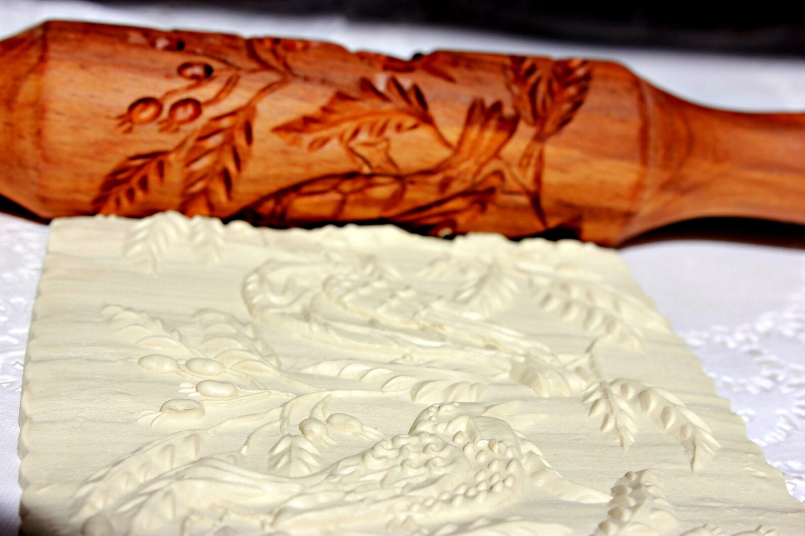 Rolling Pin Cookie Cutter rolling Pin Patterned Rolling Pin Etsy