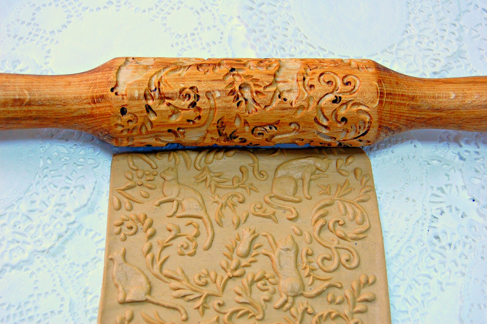 Cookie rolling pin pattern rolling pin rolling pin cookie Etsy