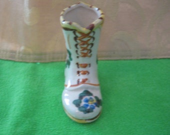 vintage ceramic boot  made in Japan