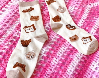 Bread Bears Bakery Socks