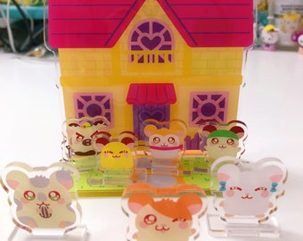 LIQUIDACIÓN Juego de soporte Hamtaro HamHam Clubhouse