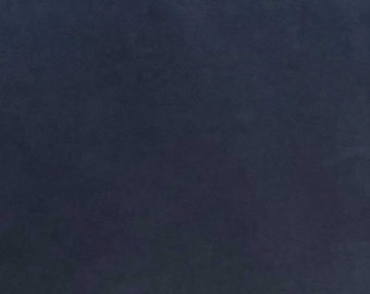 Navy Blue Plain Cotton Fabric