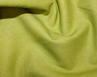 Chartreuse Green Plain Cotton Fabric