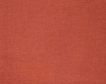 Rust Plain Cotton Canvas Fabric