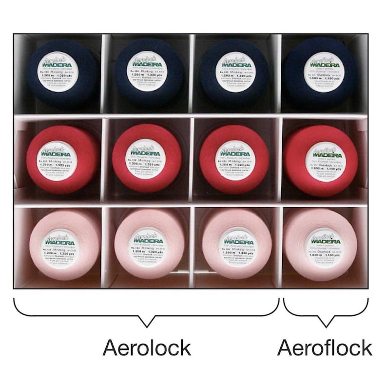 Madeira Aerolock Overlock Box Thread Set - Etsy
