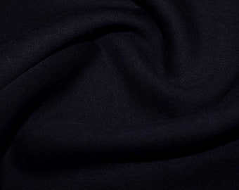 Navy Blue Sweatshirting Fabric