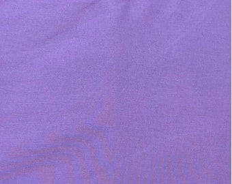 Tissu en coton uni violet