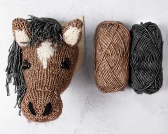 Sincerely Louise Mini Horse Head Knitting Kit