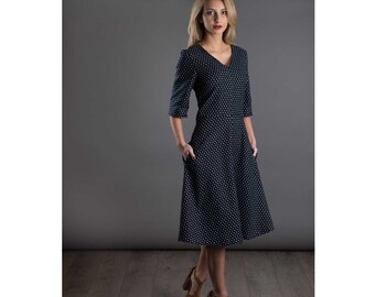 the avid seamstress a line dress The Avid Seamstress  The Fold Line