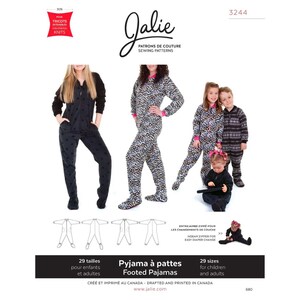 Jalie Adult and Child Onesie Sewing Pattern