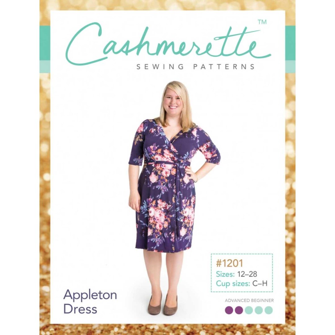 Drees Appleton Appleton Dress Sewing Pattern Size 12 - 32 - Cashmerette - Etsy