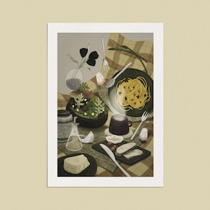 Bon Appétit - Illustration Giclée Art Print