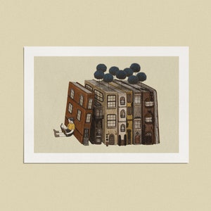Reading - Illustration Giclée Art Print