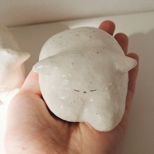 Kitten miniature figurine, Cat figurine