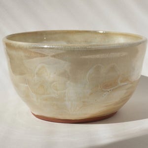 Cute bears working, matcha bowl, handmade ceramic bowl