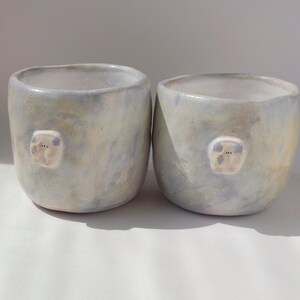 Cute tumbler, pottery mug image 10