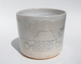 Bear Tumbler Kawaii Home Decor Ceramic Mug Gift for Girlfriend