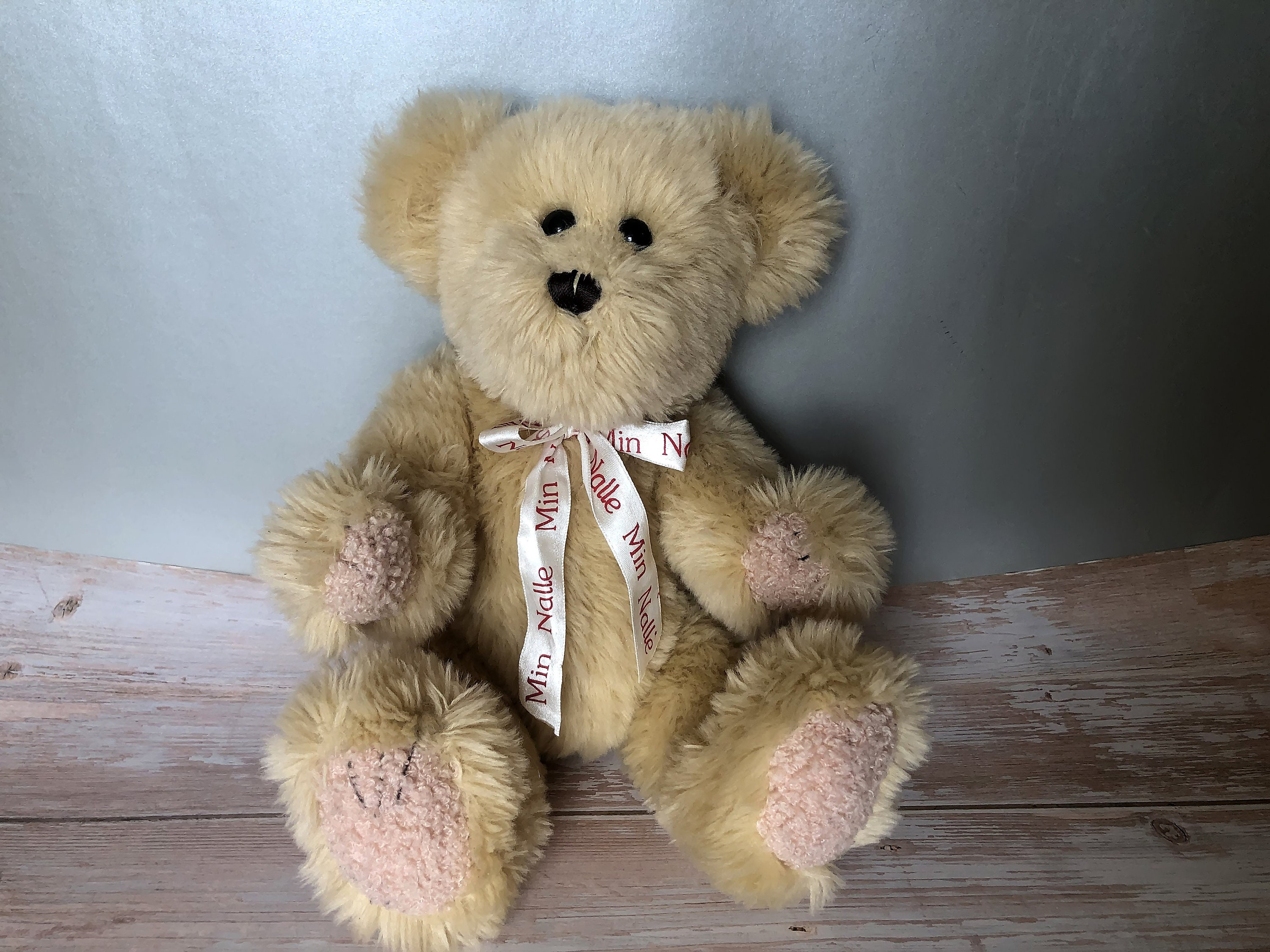 Teddy Bear Plush Soft Toy Sweden Teddykompaniet Bastad - Etsy