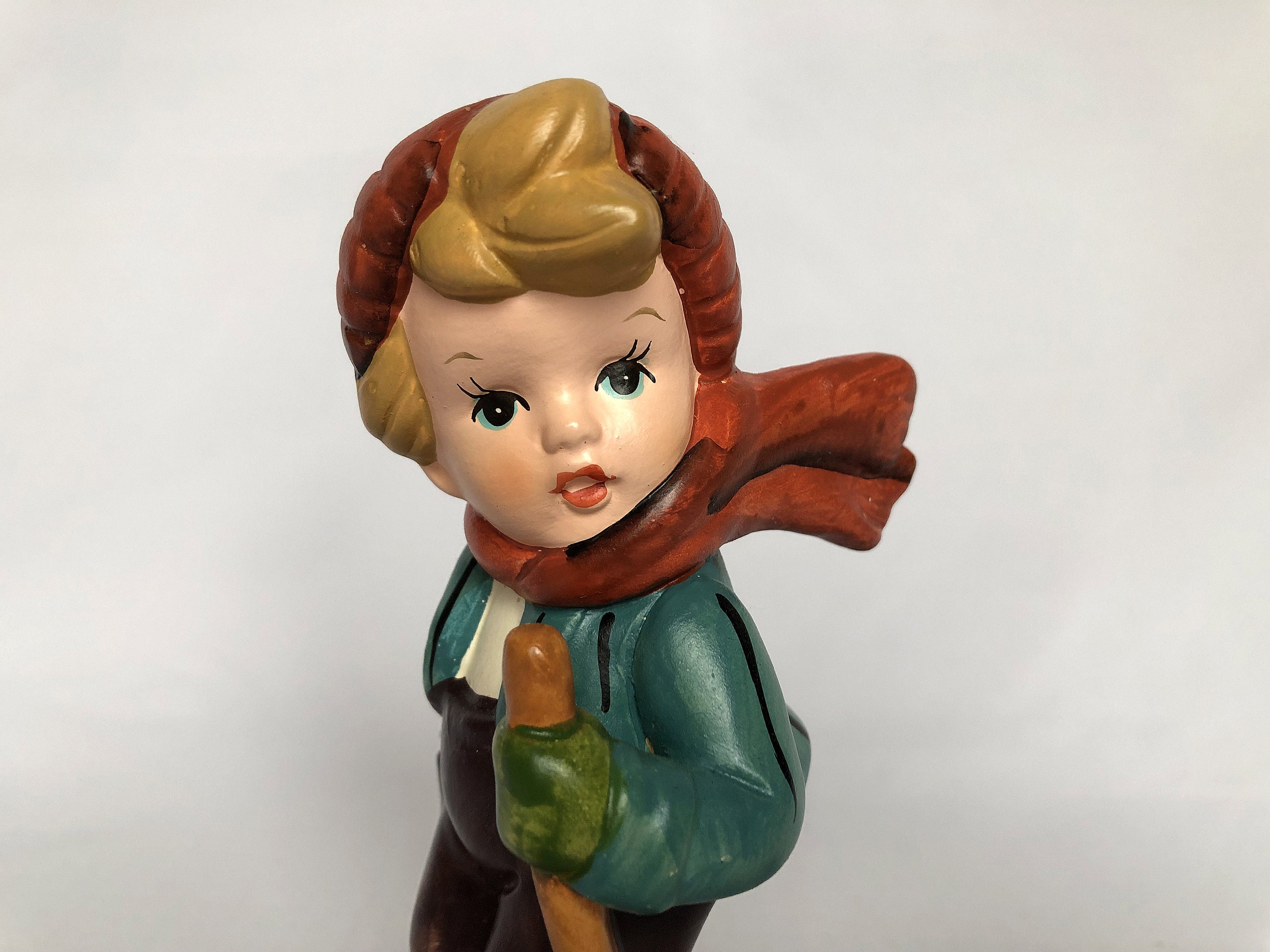 Ceramic Figurine Boy Vintage Christmas Decor - Etsy Ceramic Figurine Boy Vintage Christmas Decor - Etsy