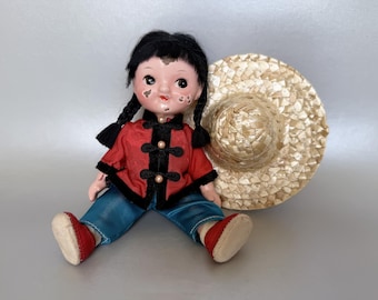 中国焼物　人形 ヴィンテージの中国製陶器人形 - Etsy 日本