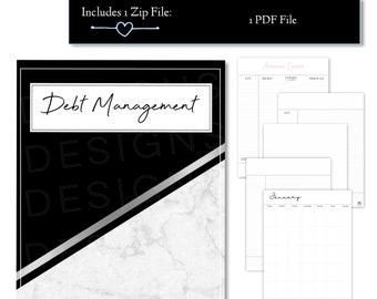 Digital Notebook | Digital Debt Management Notebook