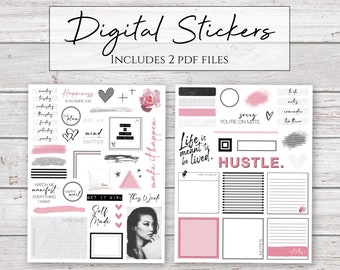 Digital Stickers | Mind Over Matter | Stickers for Digital Planners
