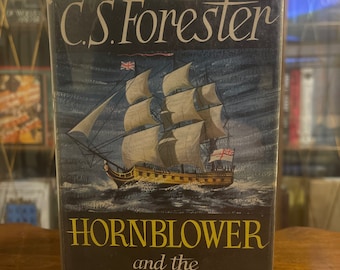 Hornblower and the Atropos by C.S. Forester, First Edition, First Printing, Published in 1953 by Michael Joseph Ltd.