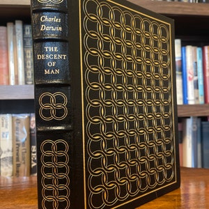 The Descent of Man - and Selection in Relation To Sex di Charles Darwin, 100 Greatest Books Ever Written, Easton Press, 1979