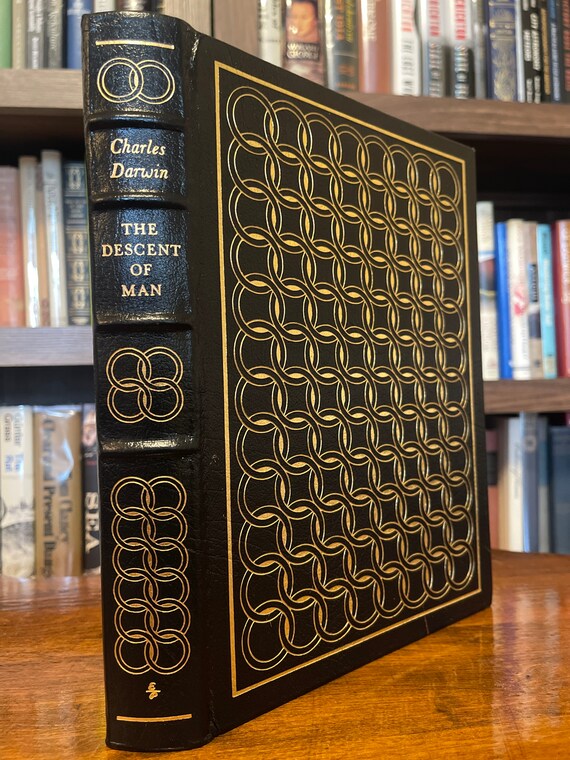 The Descent of Man Charles Darwin the Easton Press 1979 